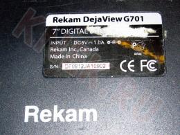 16.09.2025 (Москва) Продажа: Цифровая фоторамка Rekam DejaView G701 (фото 3)
